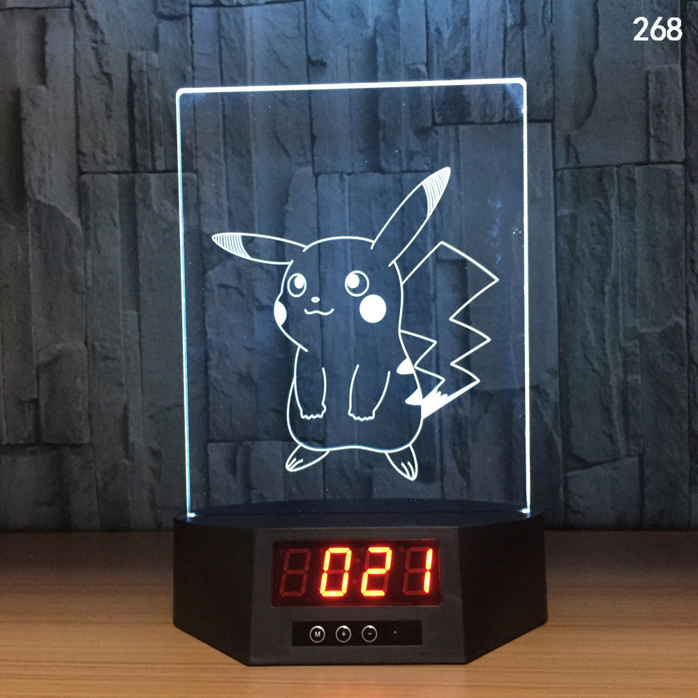 Explosion electronic products glowing dolphin 3d night light creative gift led wireless charging table lamp