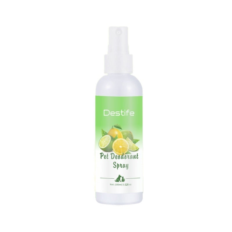 Pet Cat And Dog Beauty Cleaning Deodorant Aromatherapy Spray